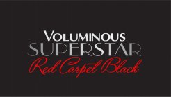 VOLUMINOUS SUPERSTAR RED CARPET BLACK