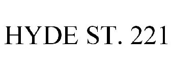 HYDE ST. 221