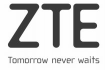 ZTE TOMORROW NEVER WAITS