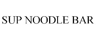 SUP NOODLE BAR