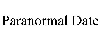 PARANORMAL DATE