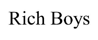 RICH BOYS