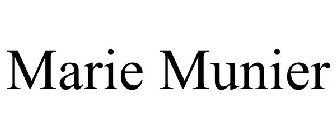 MARIE MUNIER