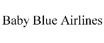 BABY BLUE AIRLINES