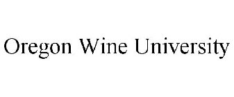 OREGON WINE UNIVERSITY