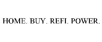 HOME BUY. REFI. POWER.