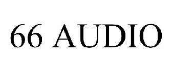 66 AUDIO