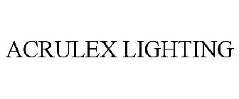 ACRULEX LIGHTING