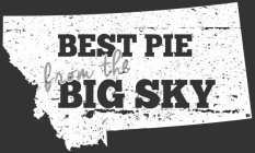 BEST PIE FROM THE BIG SKY