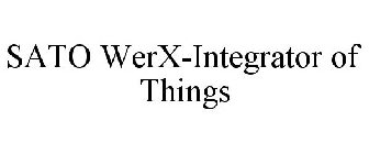 SATO WERX-INTEGRATOR OF THINGS