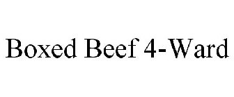 BOXED BEEF 4-WARD
