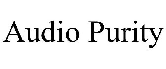 AUDIO PURITY