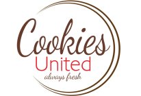 COOKIES UNITED ALWAYS FRESH