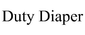DUTY DIAPER
