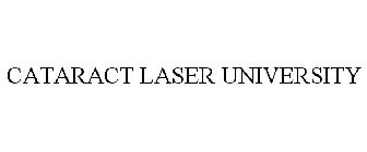 CATARACT LASER UNIVERSITY