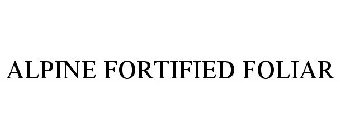 ALPINE FORTIFIED FOLIAR