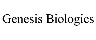 GENESIS BIOLOGICS