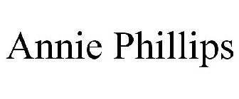 ANNIE PHILLIPS