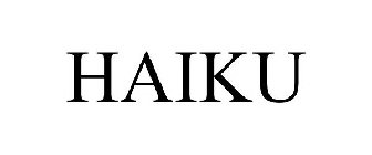 HAIKU