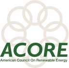 AMERICAN COUNCIL ON RENEWABLE ENERGY ACORE