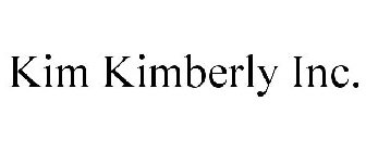 KIM KIMBERLY INC.