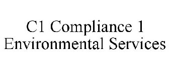 C1 COMPLIANCE 1 ENVIRONMENTAL SERVICES