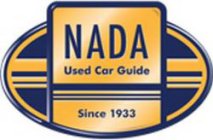 NADA USED CAR GUIDE SINCE 1933