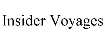 INSIDER VOYAGES