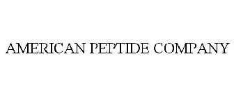 AMERICAN PEPTIDE COMPANY