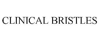 CLINICAL BRISTLES