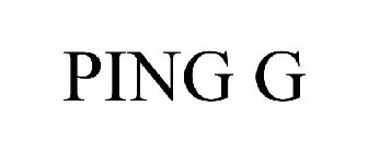 PING G
