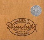 HERITAGE DUNHILL TOBACCO OF LONDON LIMITED HECHO EN HONDURAS OPTIME SIT 1907 DUNHILL TOBACCO OF LONDON LIMITED