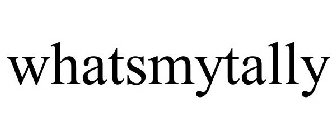 WHATSMYTALLY