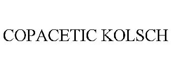COPACETIC KOLSCH STYLE