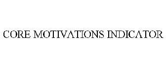 CORE MOTIVATIONS INDICATOR