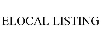 ELOCAL LISTING