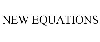 NEW EQUATIONS