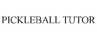 PICKLEBALL TUTOR