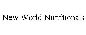 NEW WORLD NUTRITIONALS