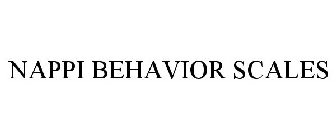 NAPPI BEHAVIOR SCALES