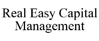 REAL EASY CAPITAL MANAGEMENT