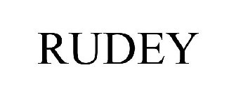RUDEY