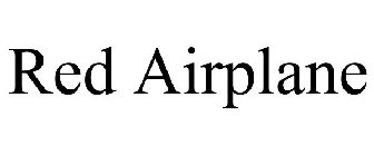 RED AIRPLANE