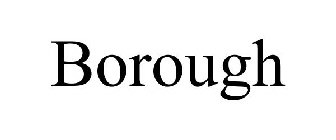 BOROUGH