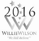 2016 WW WILLIEWILSON 
