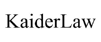 KAIDERLAW