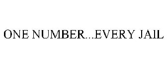 ONE NUMBER...EVERY JAIL