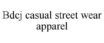 BDCJ CASUAL STREET WEAR APPAREL