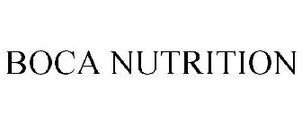 BOCA NUTRITION