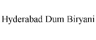 HYDERABAD DUM BIRYANI